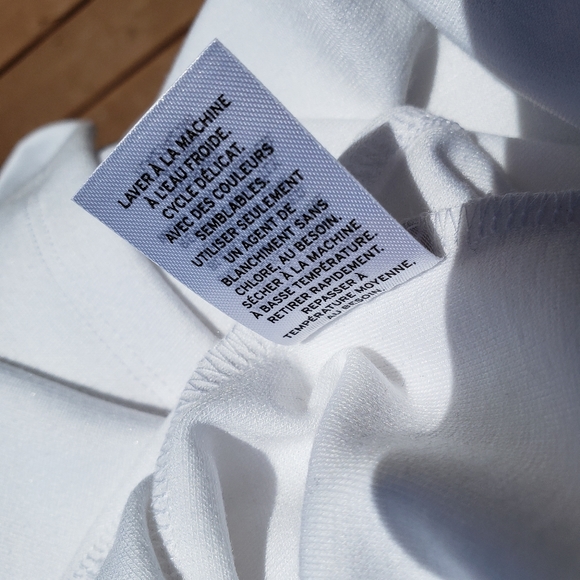 NWT LEITH Bodycon White Tank Dress Sz S - Picture 11 of 16